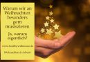 Warum wir an Weihnachten besonders gern musizieren