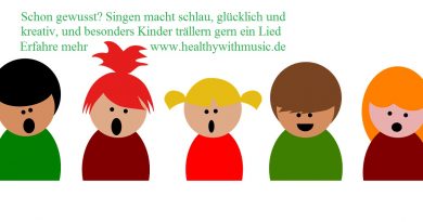 Singen macht schlau, glücklich und kreativ