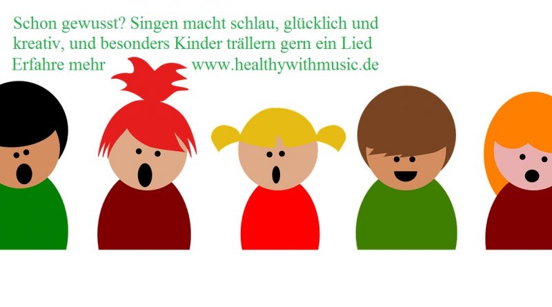 Singen macht schlau, glücklich und kreativ