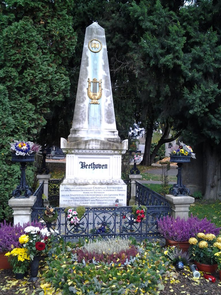 Ehrenfriedhof Wiener Zentralfriedhof - Das Grabmal von Ludwig van Beethoven